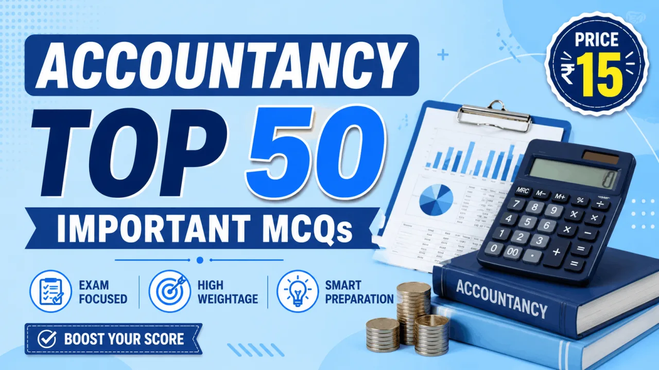 Accountancy Top 50 Important MCQs